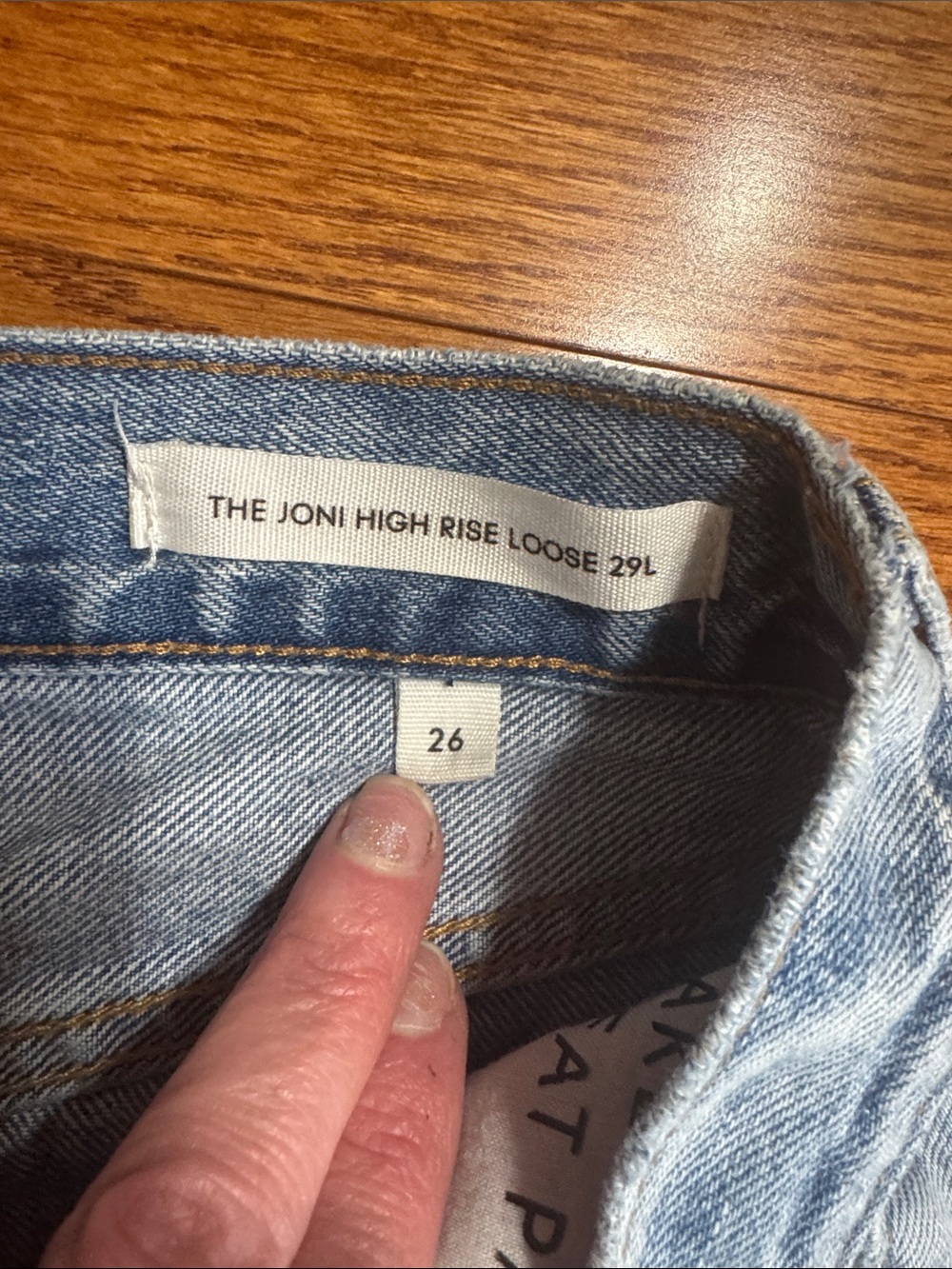 Sz 26 Denim Forum Light Blue High-Rise Frayed Hem Jean Shorts - Picture 3 of 8